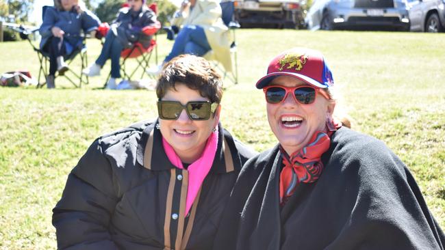 Bronwyn and Linda at Grammar Downlands Day, Saturday, August 19, 2023. Picture: Peta McEachern