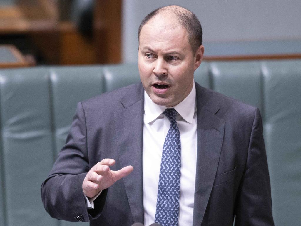 Treasurer Josh Frydenberg says 400,000 Victorians are now unemployed. Picture: Gary Ramage/NCA NewsWire