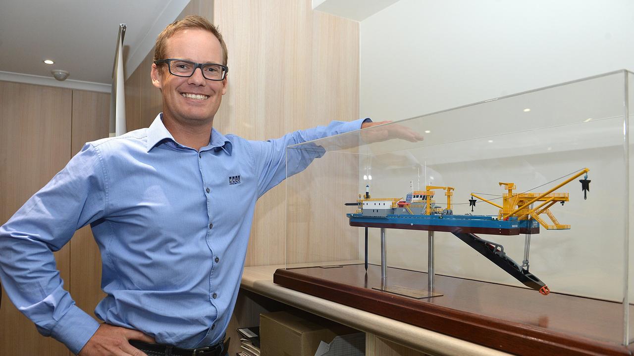 Hall Contracting Managing Director Cameron Hall. Photo Warren Lynam / Sunshine Coast Daily