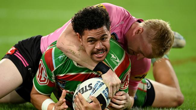 South Sydney will be hoping to have Jacob Gagai available for its Vegas opener. NRL Imagery