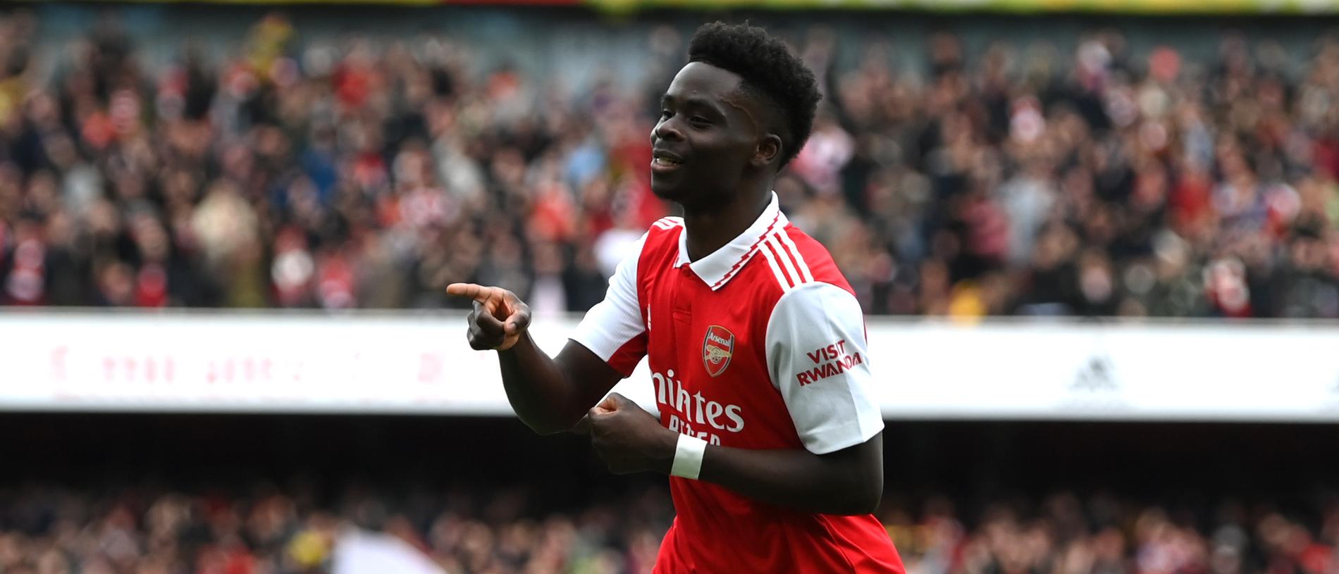 Arsenal vs Crystal Palace result: Bukayo Saka inspires Arsenal to  eight-point lead