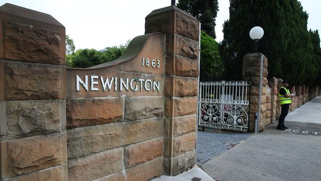 Newington College confirmed it was conducting an investigation into the matter. Picture: NCA NewsWire / Gaye Gerard