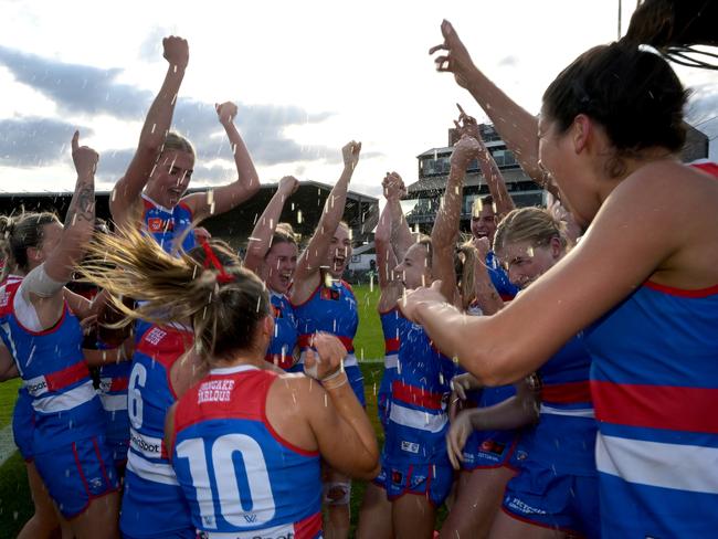 The Bulldogs are on the board. Picture: Getty Images