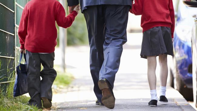 Families can start by parking a few blocks away from the school.