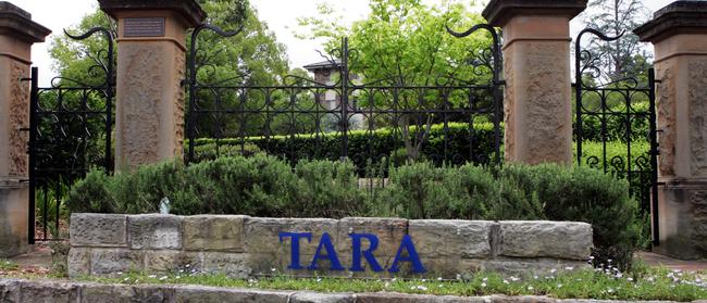 View of Tara Girls College in Parramatta, Sydney.