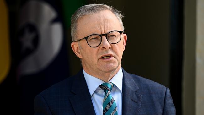 Prime Minister Anthony Albanese. Picture: AAP Image/Dan Himbrechts