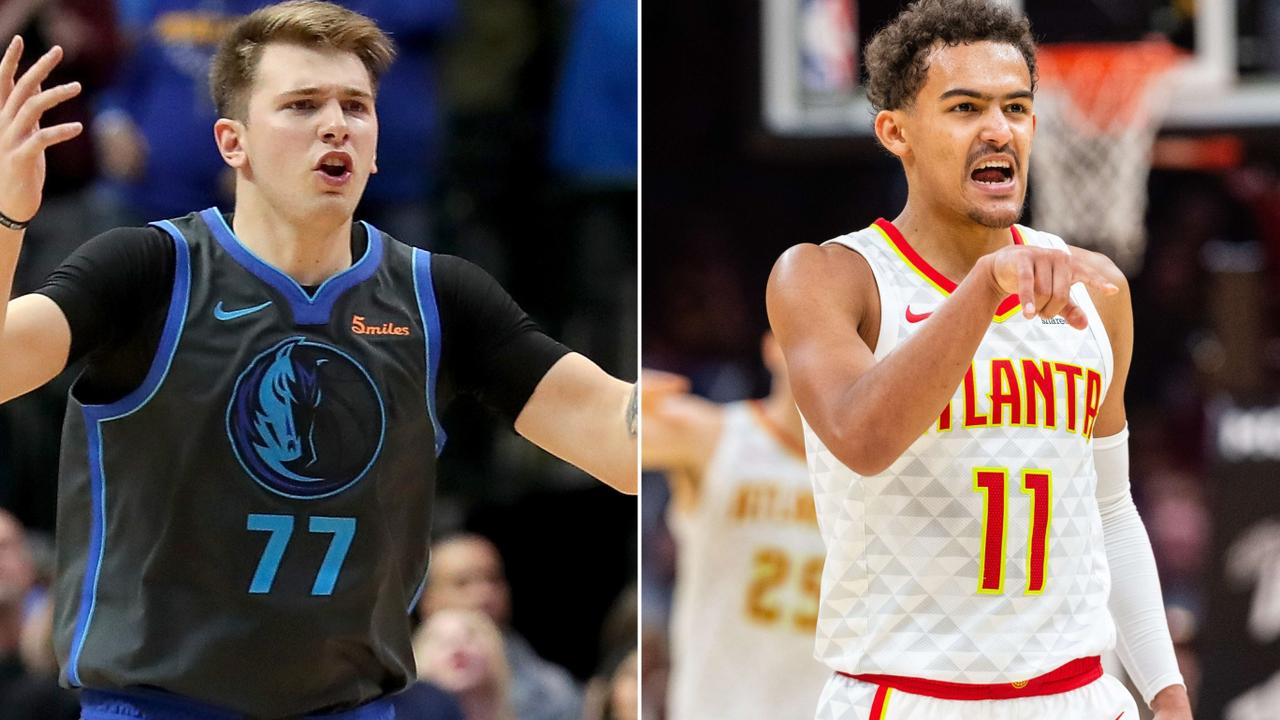 Luka Doncic, Trae Young headline All-Rookie first team.