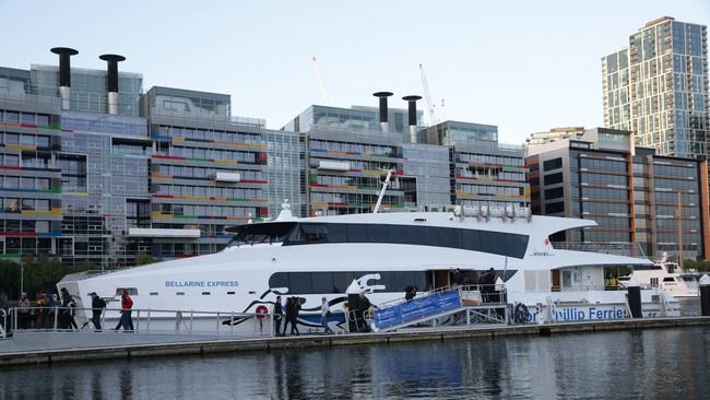 A ferry terminal predicted to be “as popular as Circular Quay in Sydney’’ has been approved for Docklands. Picture: Peter Ristevski