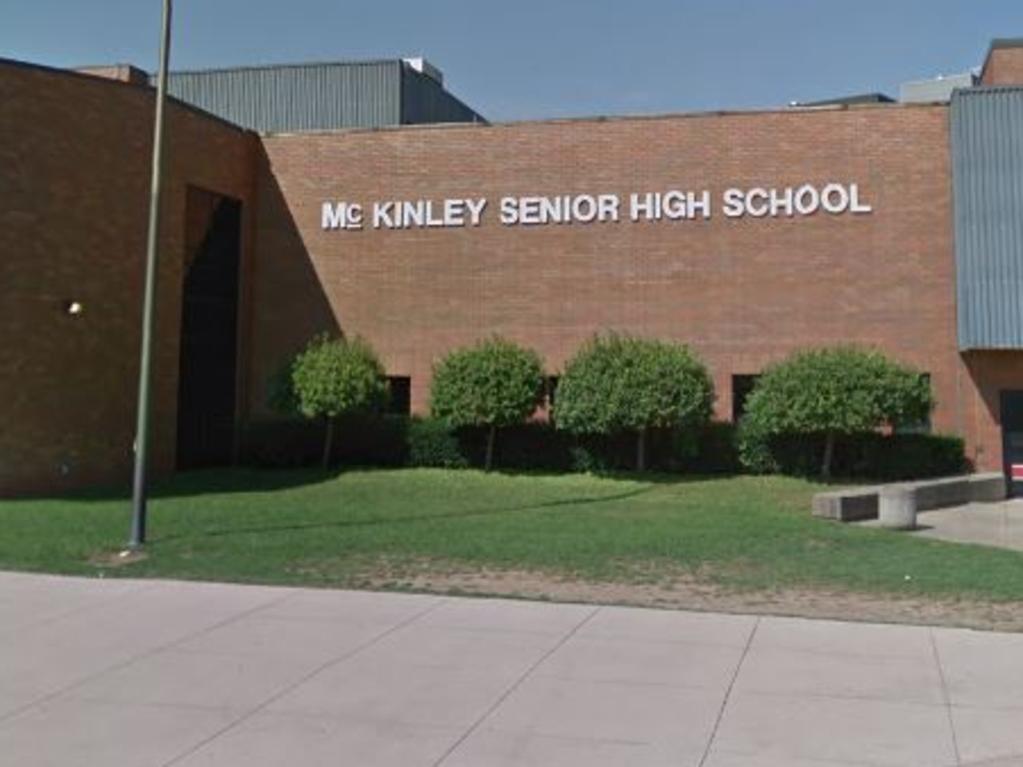 Eight members of the coaching staff on McKinley Senior High School’s football team were fired amid the incident. Picture: Google Maps