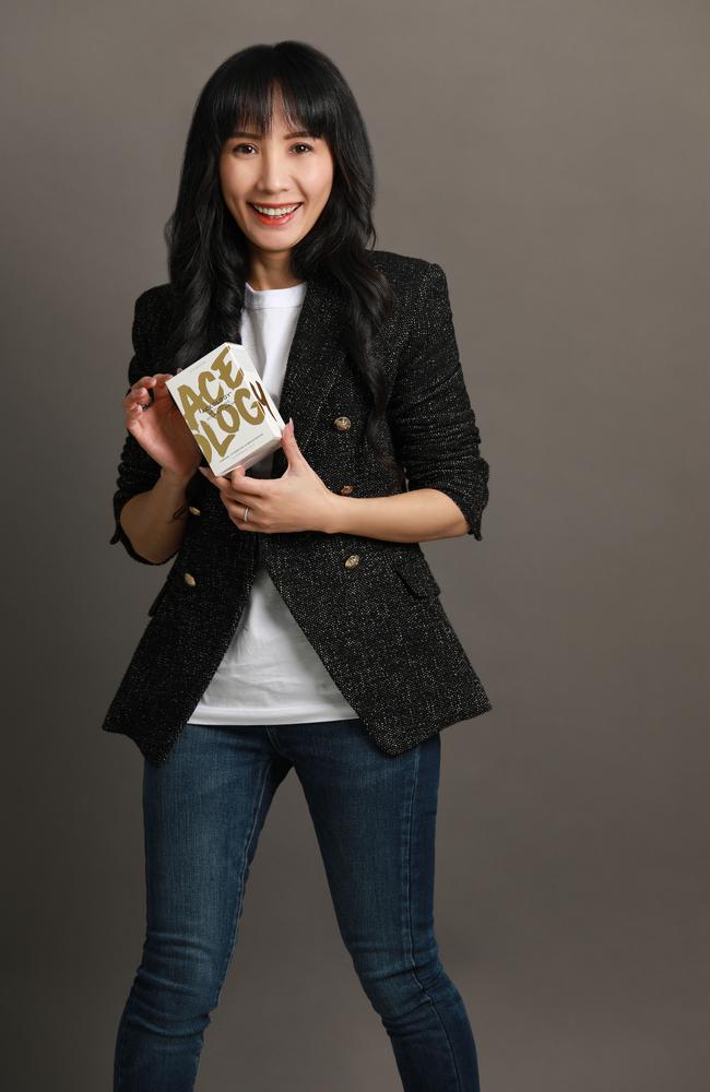 Sydney woman Joanne Zhong, 39, has just signed a deal to stock her skincare brand Aceology in Sephora. Picture: Supplied