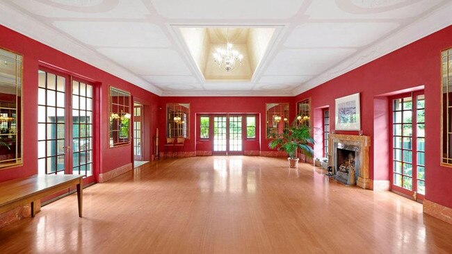 Poolman House has its own ballroom …