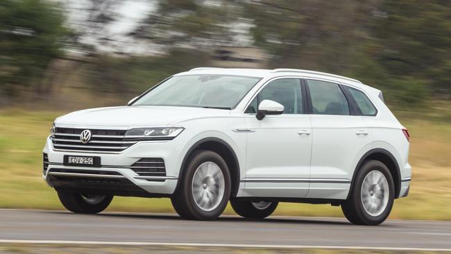 The cheaper version of the Touareg wasn’t as pleasant to drive as the Launch Edition.