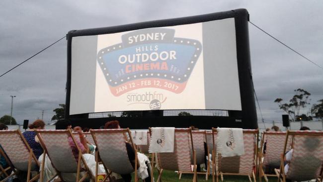 Dine under the stars in style at the Sydney Hills Outdoor Cinema.