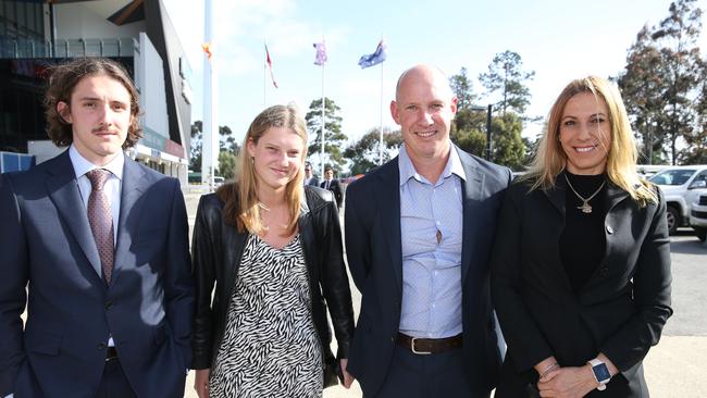 St Joseph’s College 2021 graduation ceremony. Picture: Mike Dugdale