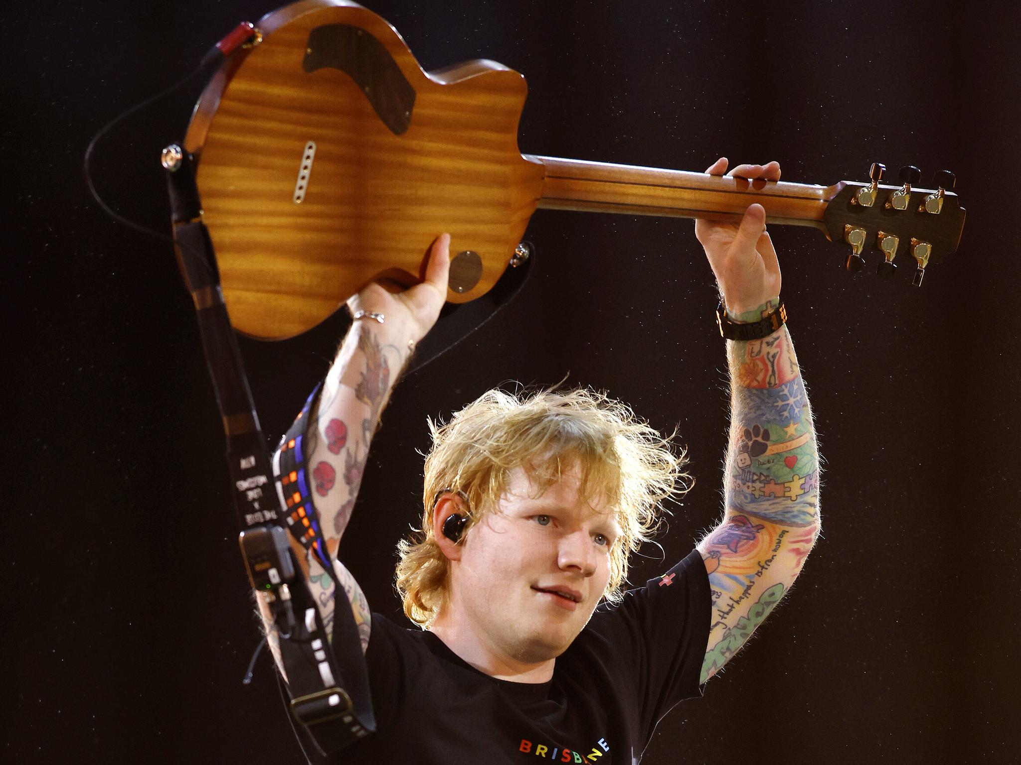 ed sheeran first tour australia