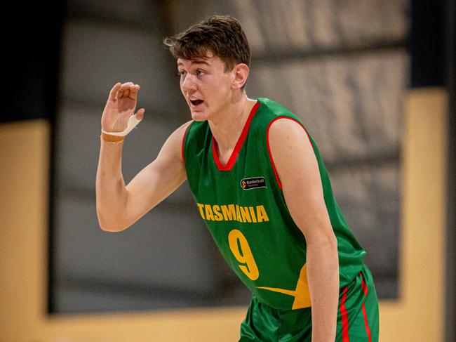 Tasmanian star Jacob Furphy playing for Australia at the Under-20 National Championships. Picture: Taylor Earnshaw