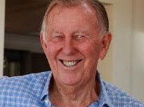 Larrikin adman John Singleton at his at his Strawberry Hill Stud. Picture: Justin Lloyd