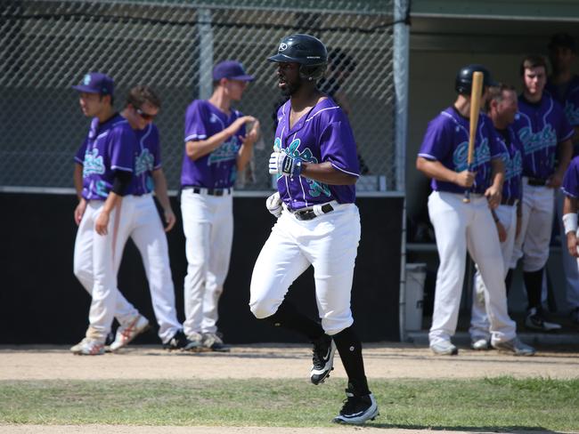Greater Brisbane League baseball - Coomera vs Surfers Paradise at Beenleigh. Coomera’s Shanon Dunston. Picture: Mike Batterham