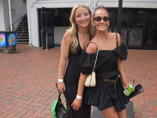 Guests in striking racewear at Penfolds Derby Day at the Flemington Racecourse on Saturday, November 02, 2024: