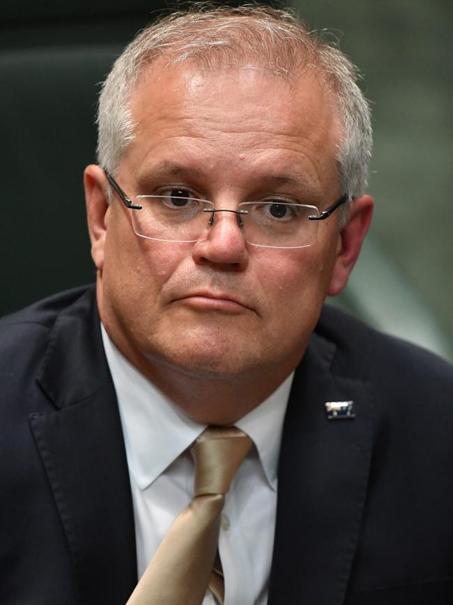 Prime Minister Scott Morrison was blindsided. Pictures: Mick Tsikas/AAP