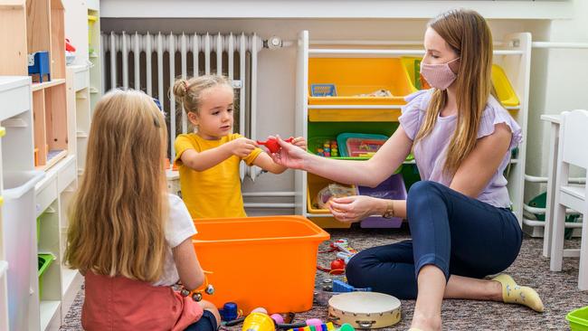 Childcare centres are pushing through multiple hikes to fees in one year. Picture: AndreaObzerova / iStock