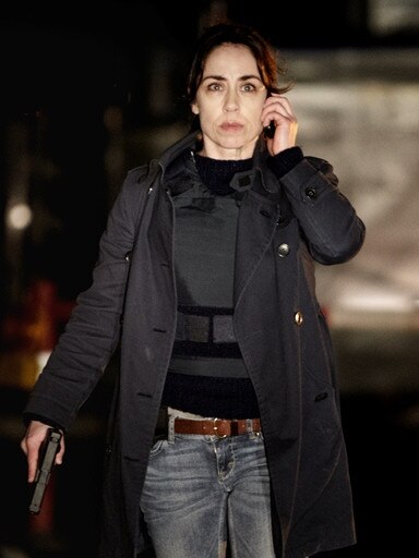 As Sarah Lund in The Killing.