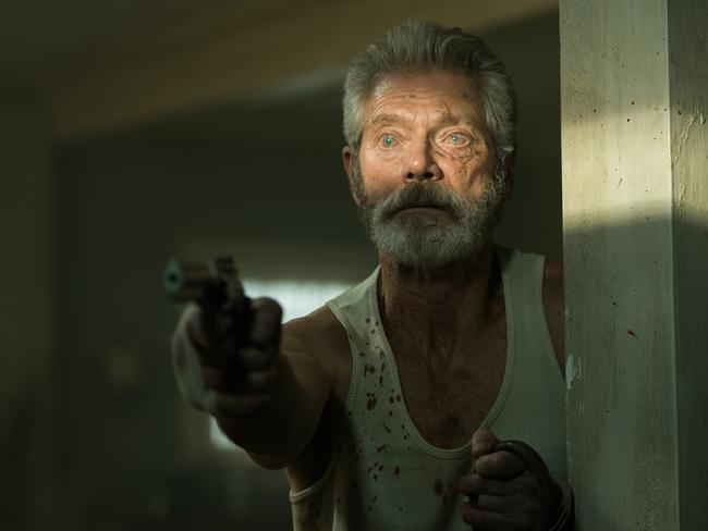 Stephen Lang, who played Colonel Miles Quaritch in Avatar, is The Blind Man. Picture: Gordon Timpen / Sony / Screen Gems via AP