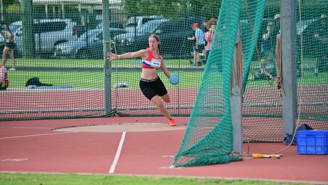 Chelsy Wayne was a record-breaker in Dubbo. Photo: James Constantine | Athletics NSW