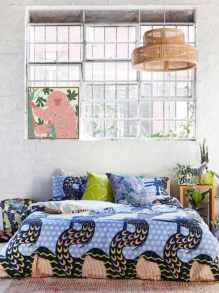 gorman Stork Talk Bedding - Queen.