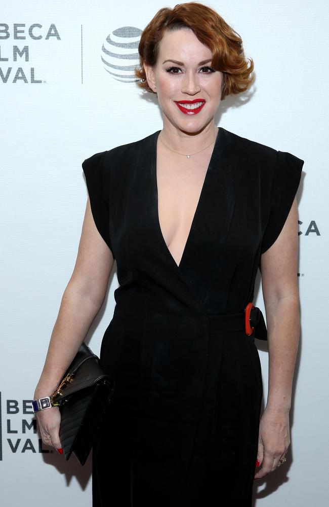 80s icon Molly Ringwald stars in Feud: Capote Vs. The Swans. Picture: Getty Images