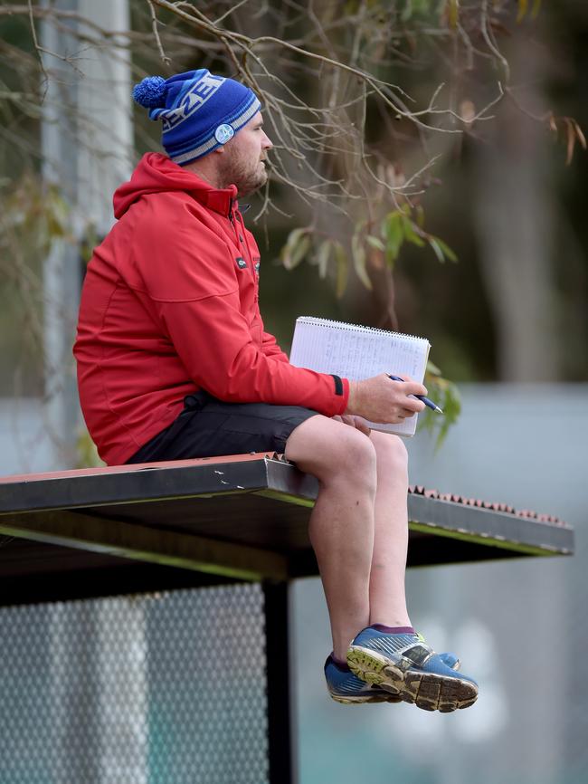 Blackburn coach Brendan Allen. Picture: Steve Tanner