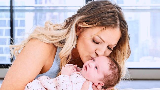 Brynne Edelsten loves being a mum to baby Starr. Picture: New Idea