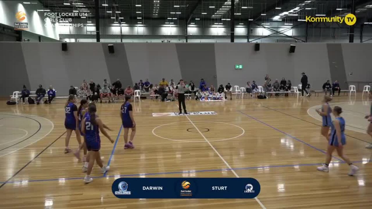 Replay: Darwin Cyclones v Sturt Sabres (Girls)—2024 Basketball Australia U14 Club Championships Day 1