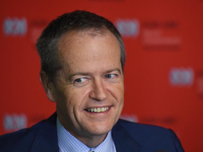 Leader of the Opposition Bill Shorten is interviewed at the ABC studios as part of the 2016 election campaign in Townsville, Tuesday, May 10, 2016. (AAP Image/Mick Tsikas) NO ARCHIVING