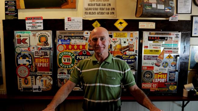 Dunmarra Wayside Inn owner Gary Frost plans to take advantage of the Roadhouse to Recovery fund. Picture: Justin Sanson