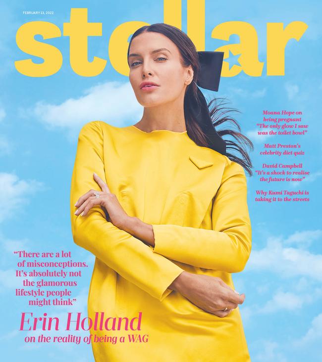 Moana Hope appears in the February 13 issue of Stellar magazine, with Erin Holland on the cover.