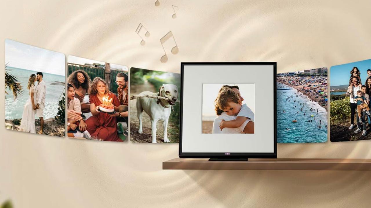 The Music Frame by Samsung looks more like a piece of art but sounds very much like a premium quality speaker.