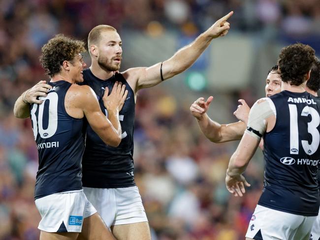 Harry McKay won it in opening round. Picture: Russell Freeman/AFL Photos