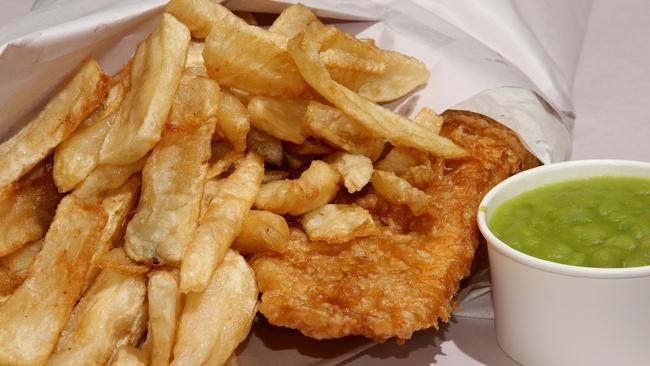 The Great British Fryer in Helensvale has been crowned the best fish n chips in the Gold Coast. Picture by Scott Fletcher