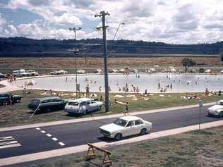 GOLD: The Lismore Lake Pool in its prime in the 1970s, as a free public amenity for young and old. Picture: Facebook