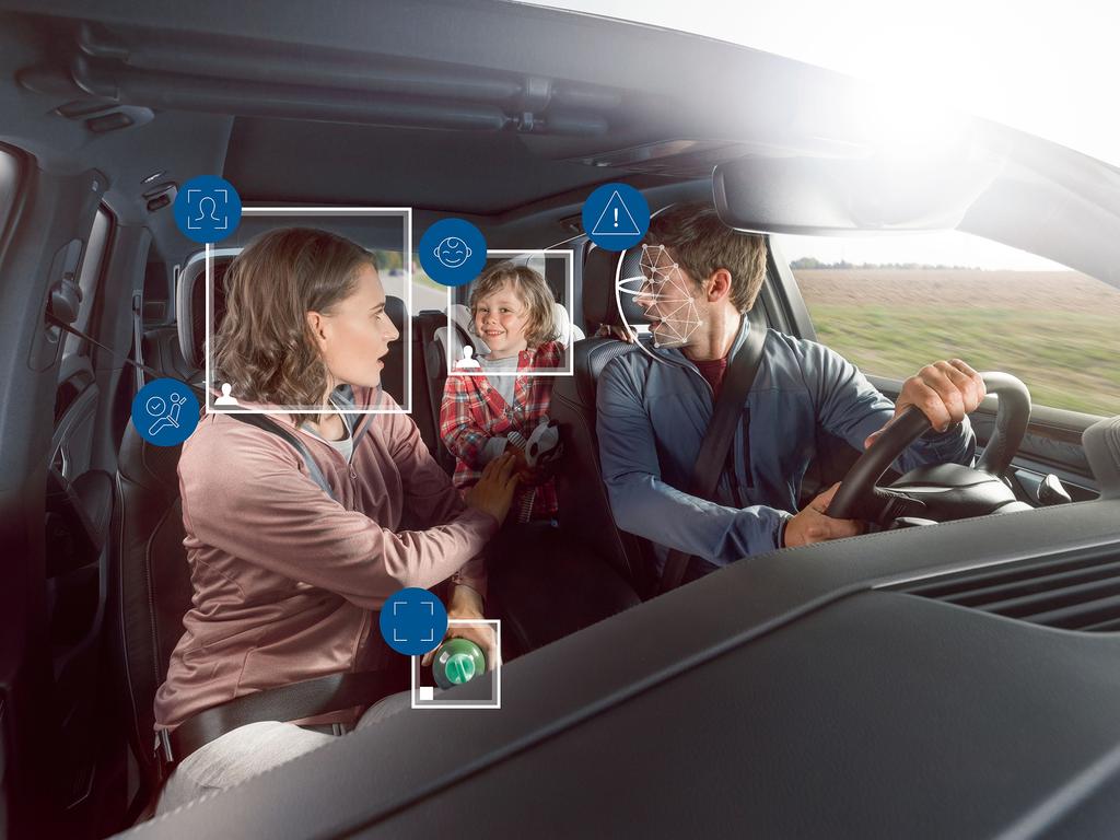 Advanced driver monitoring technology is increasingly prevalent in new cars. Picture: Bosch