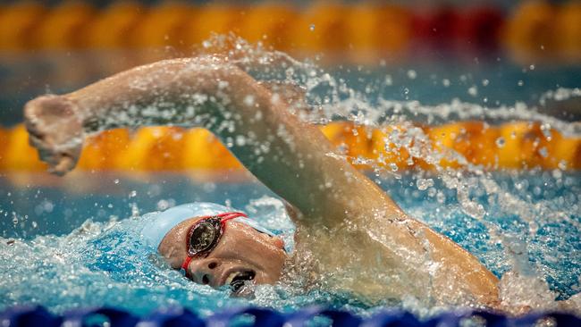 Pics by Julian Andrews. Girls 14 Year Olds 200 Metre IM Winner Mcpherson, Lillie 14 Manly