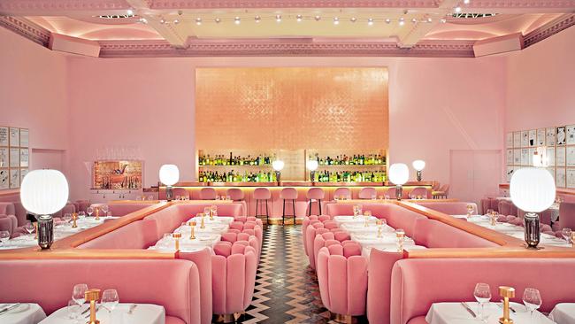 Mahdavi’s all-pink interior at London’s Sketch restaurant. Picture credit: Sketch - The Gallery, London.