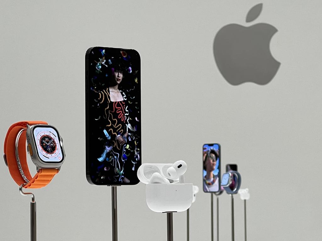 Apple launched the new iPhone 14 and iPhone 14 Plus, along with heaps of other products. Picture: Elly Awesome