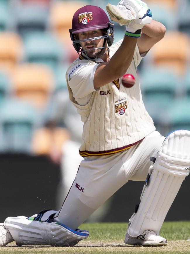 Joe Burns sends a reminder to Australian selectors with a solid innings for Queensland.