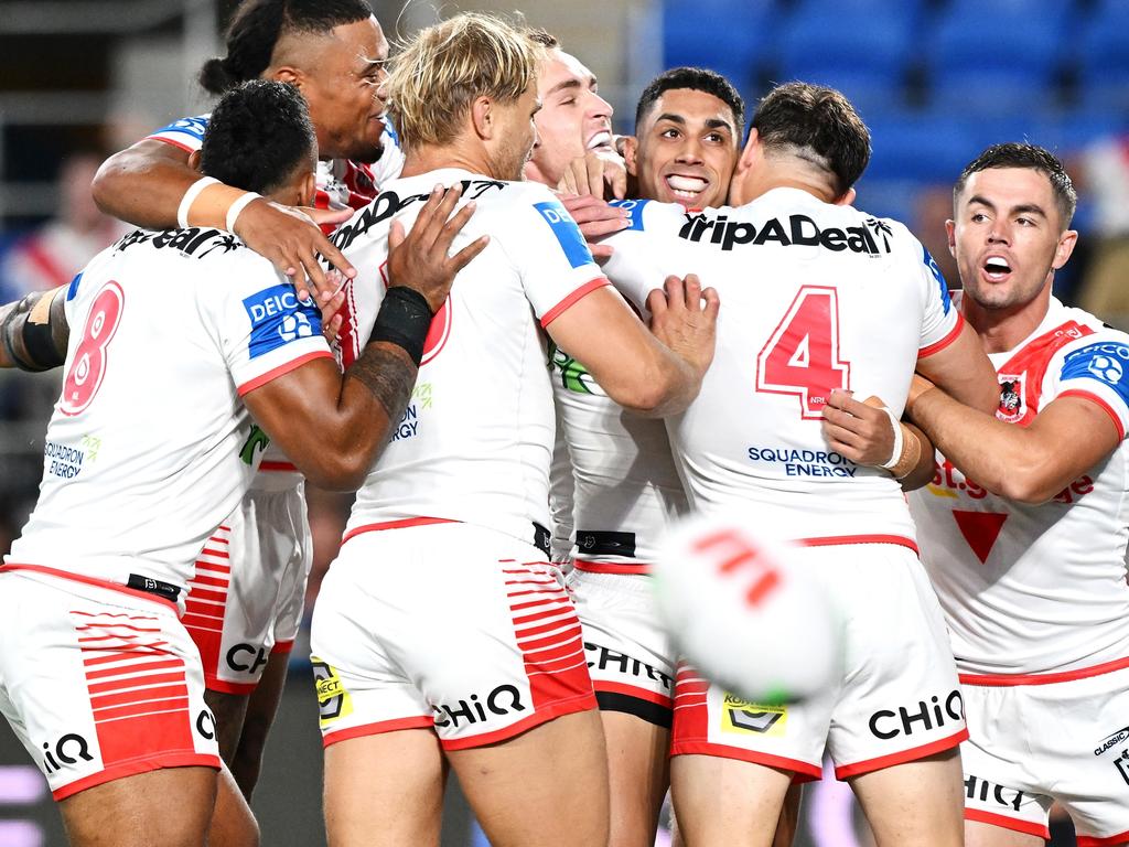 The Dragons had a strong start to their season. Picture: Bradley Kanaris/Getty Images