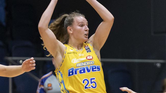 Megan McKay has enjoyed a standout season. Photo: Trent Moore/Ian Knight Photography via NBL1.