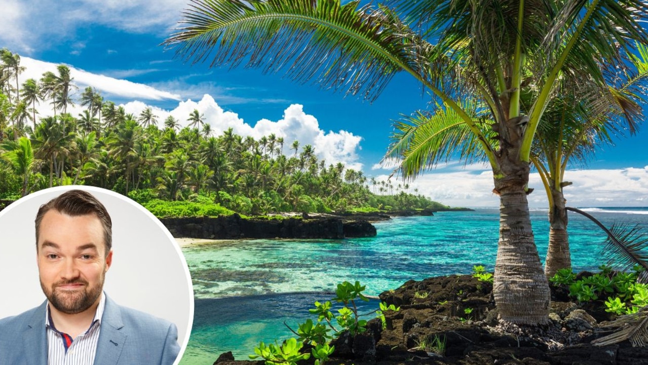 The island nation of Samoa is in which ocean?