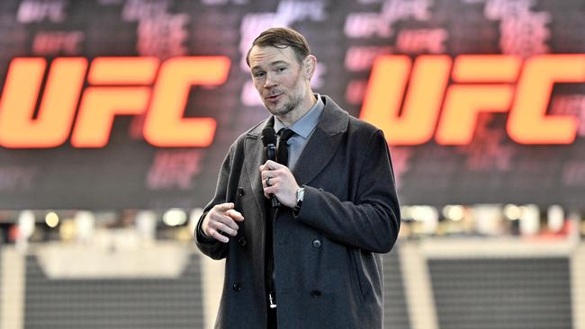 The UFC and NRL reveal their new partnership. Picture: David Becker/Getty Images