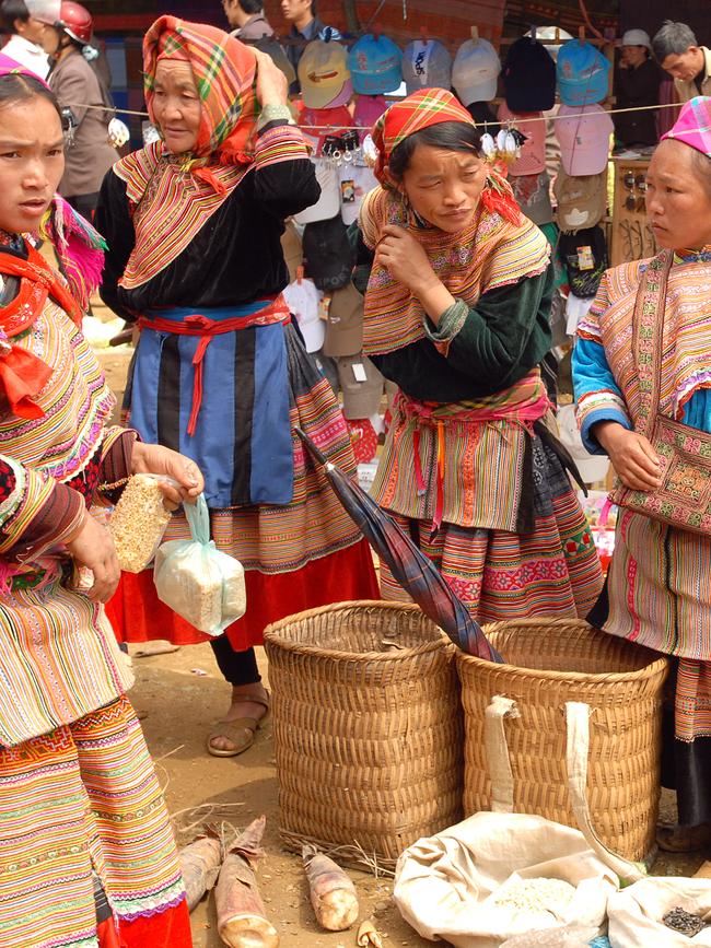 Markets in Sapa.